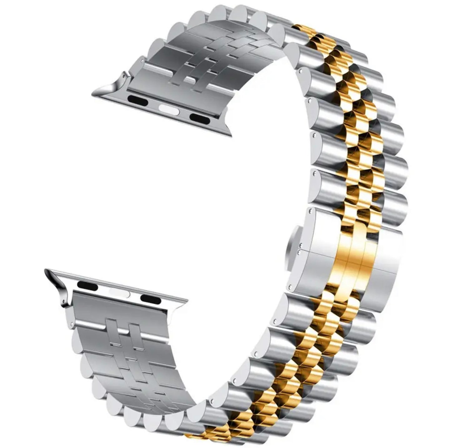 Elegant Stainless Steel Watch Band