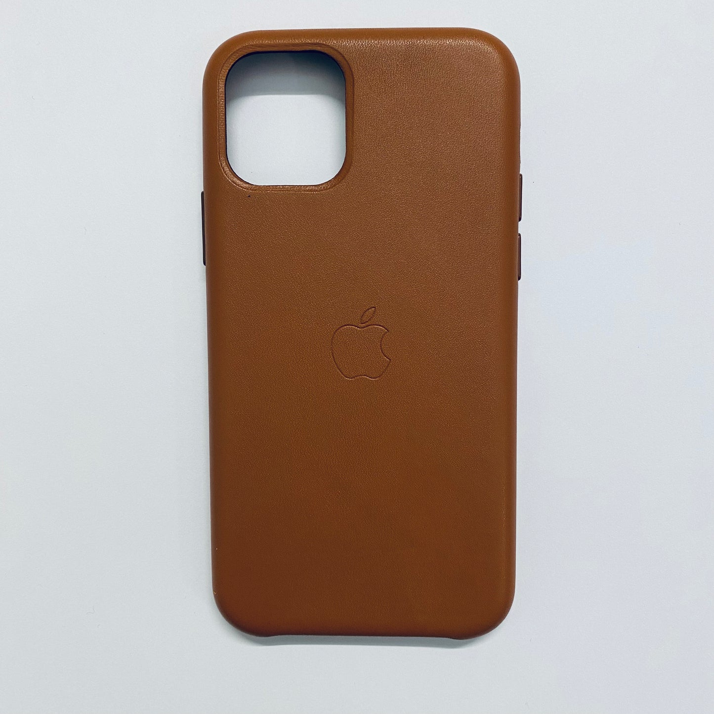 Leather iPhone Case with logo