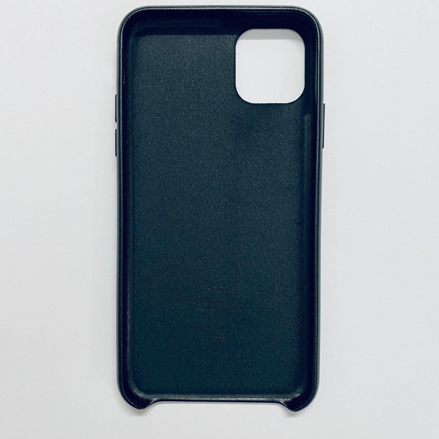Leather iPhone Case with logo
