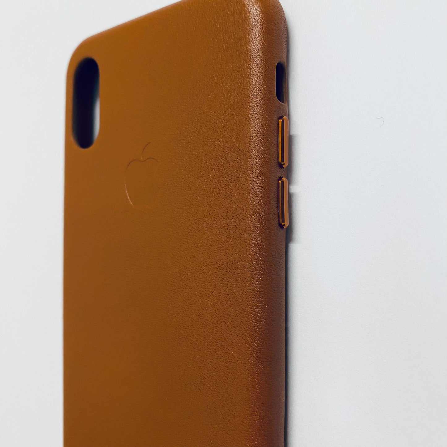 Leather iPhone Case with logo