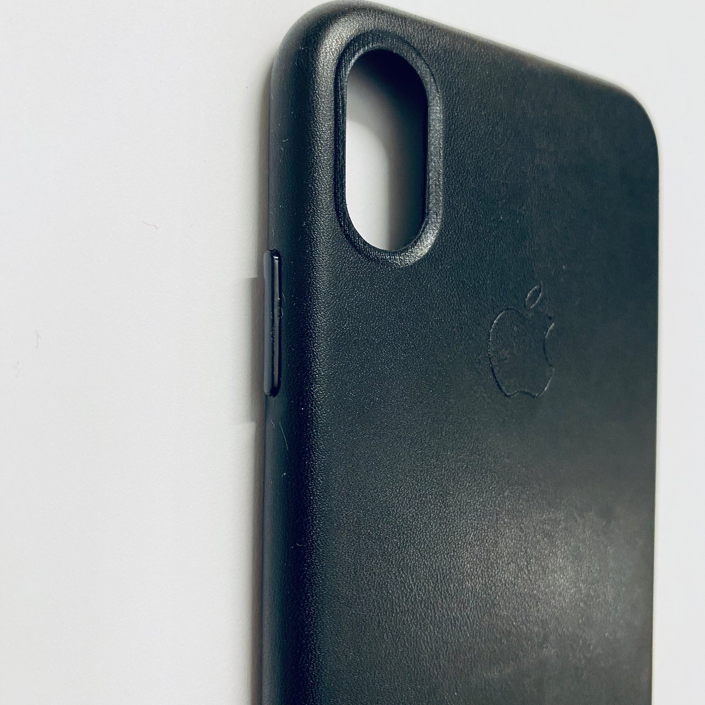 Leather iPhone Case with logo