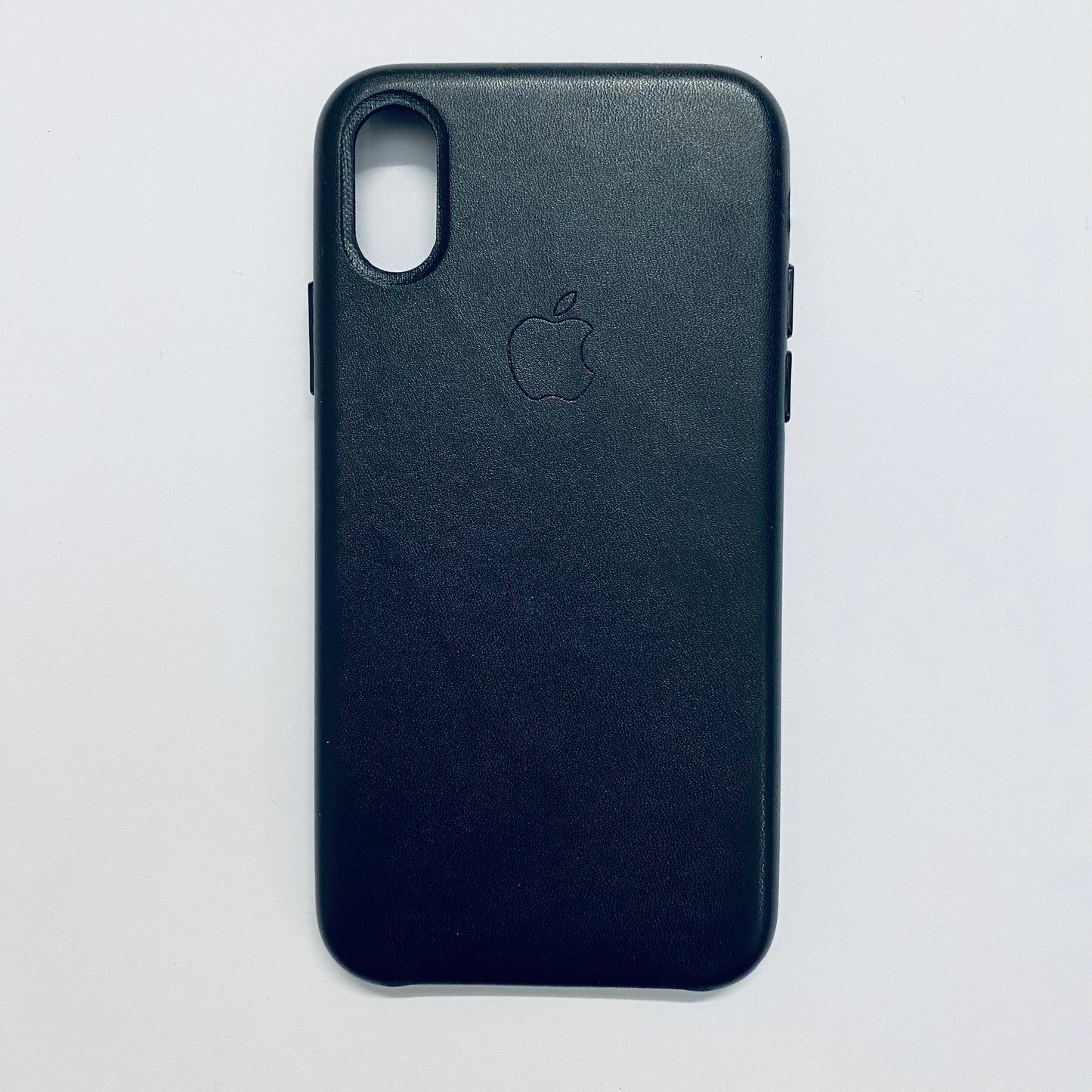 Leather iPhone Case with logo