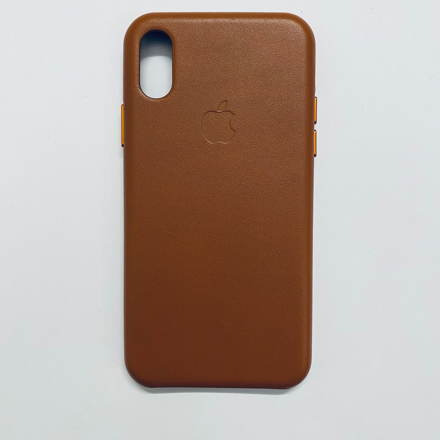 Leather iPhone Case with logo