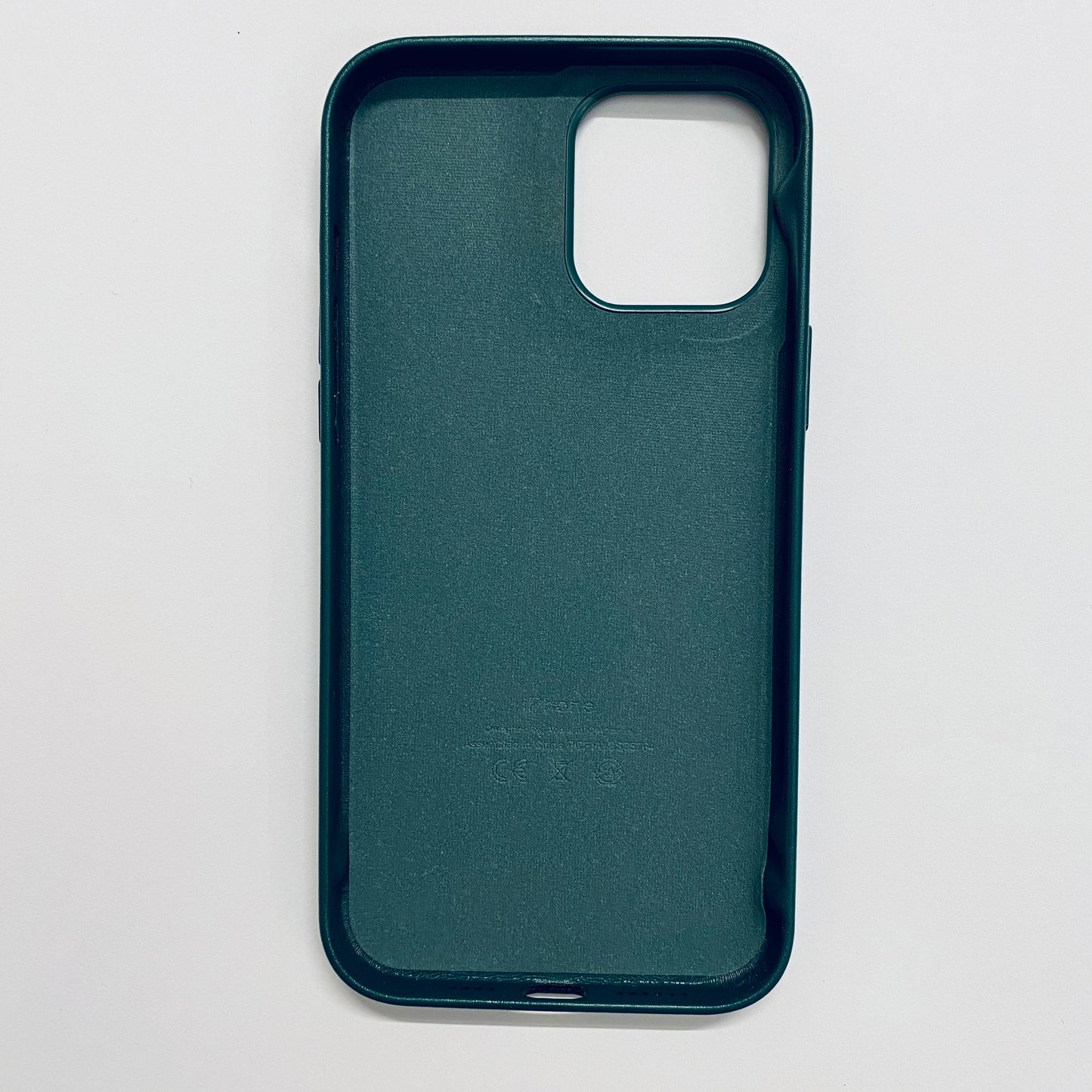 Leather iPhone Case with logo