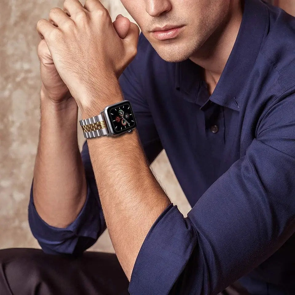 Elegant Stainless Steel Watch Band