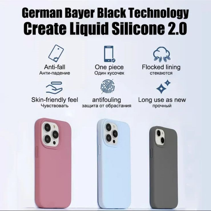 iPhone Liquid Silicone Case