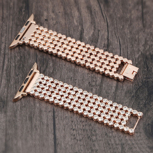 Ladies Multiple Fancy Stainless Steel Watch Band